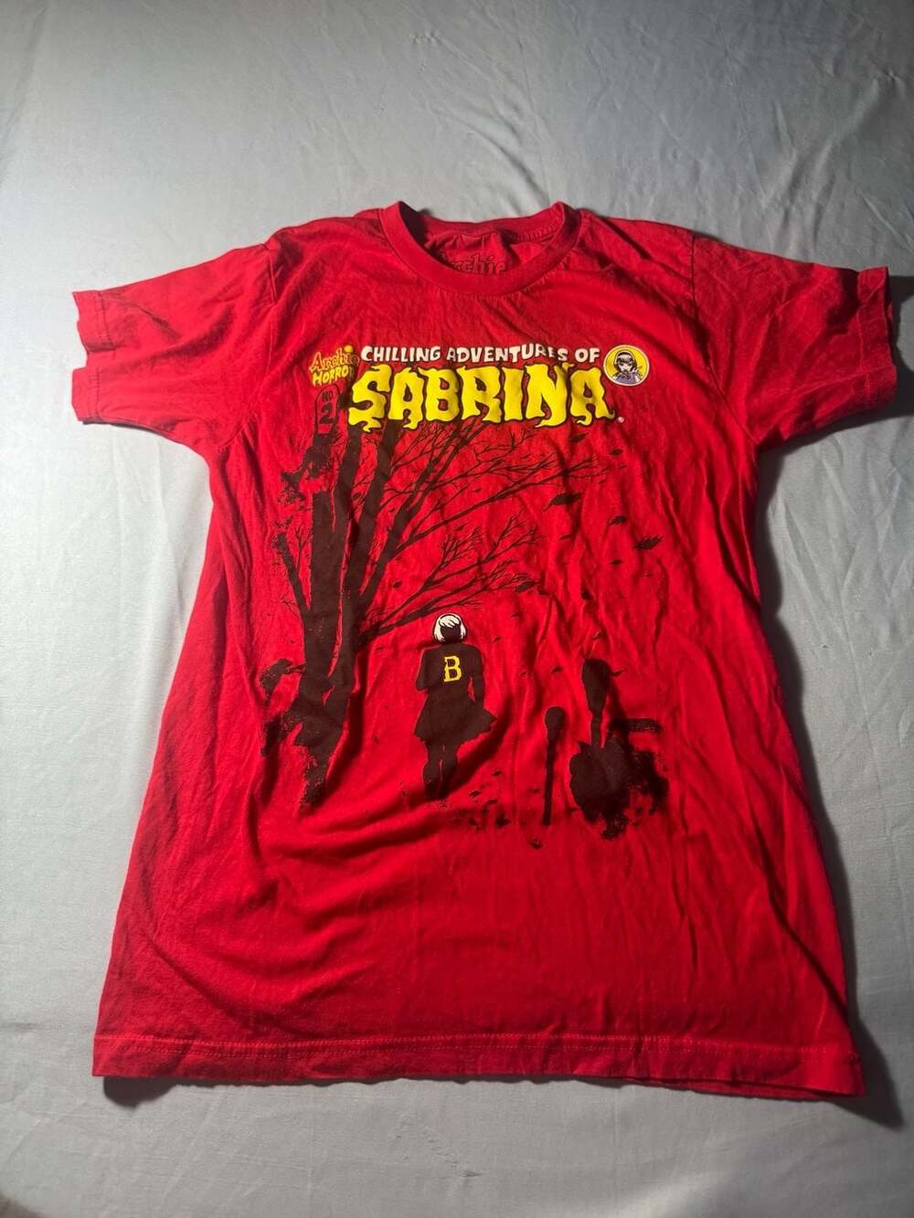 Archie Comics Chilling Adventures of Sabrina Red Graphic T-Shirt